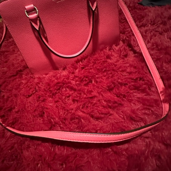 Pink Kate Spade purse- crossbody or just 2 handles - Picture 6 of 10